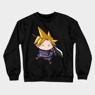 Fantasy Cat Warrior Crewneck Sweatshirt